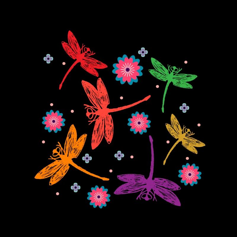 Animaux de libellules