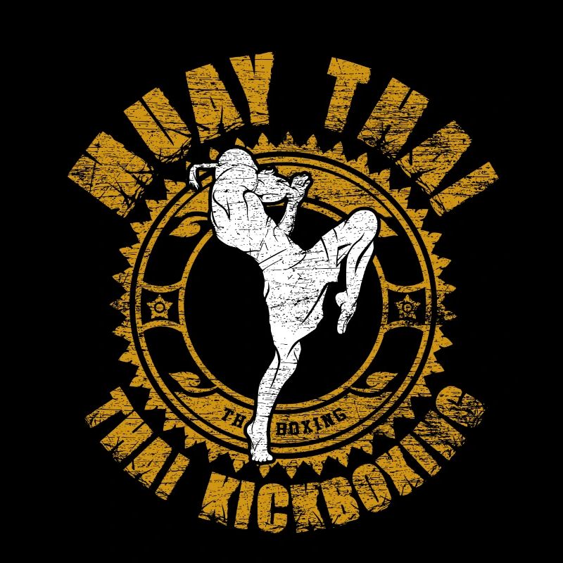 Muay Thai kickboxing