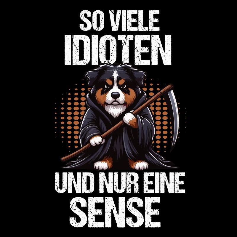 So Viele Idioten Australian Shepherd Aussie hund