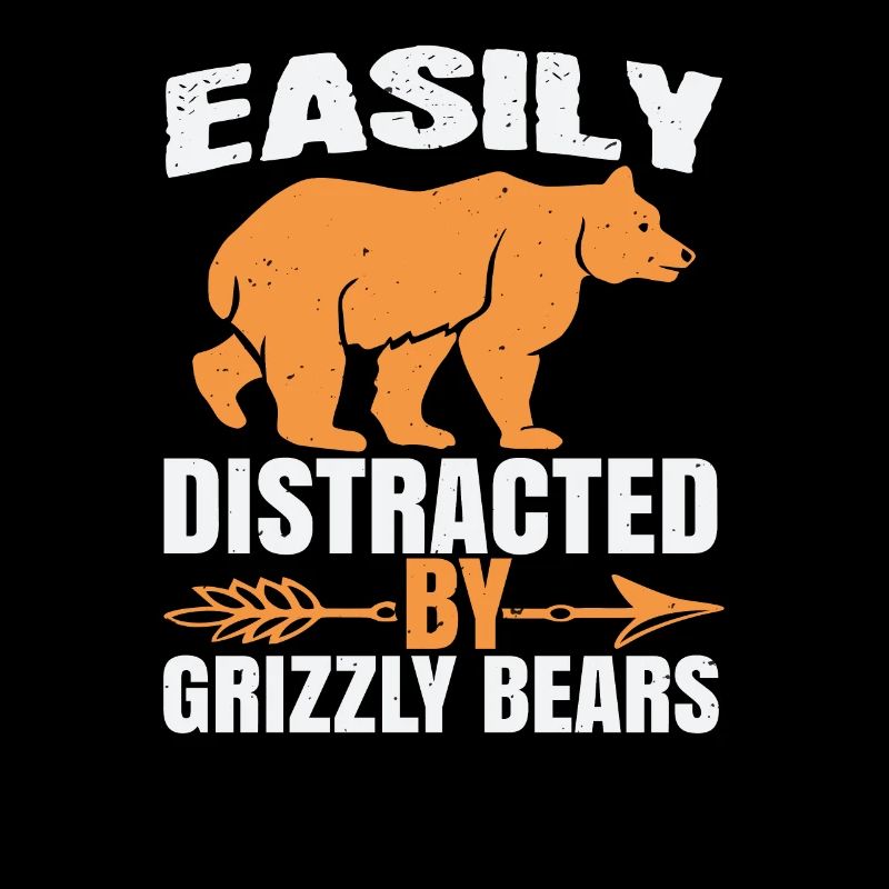 Bär Teddybär Grizzly Bär Spruch