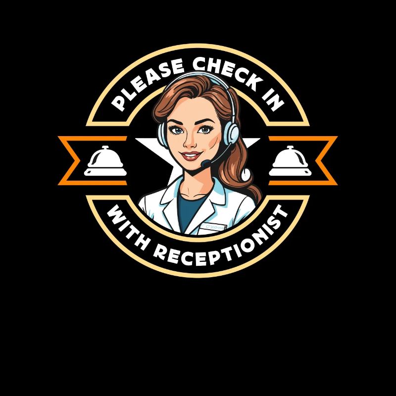 Receptionist Please Check In Hotel Receptionist