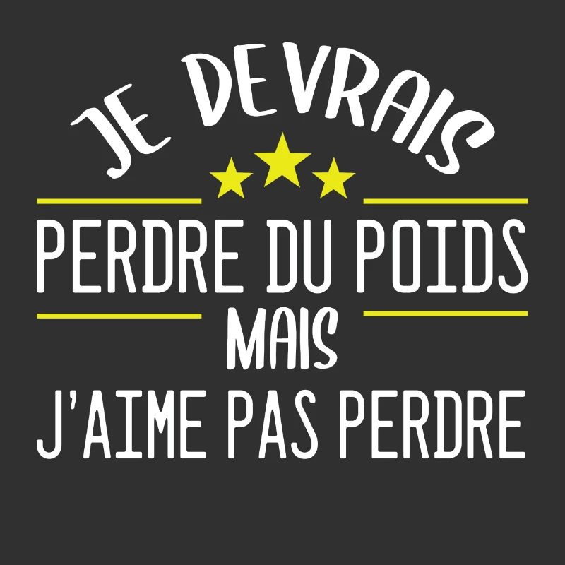 Je devrais perdre du poids, mais j'aime pas perdre