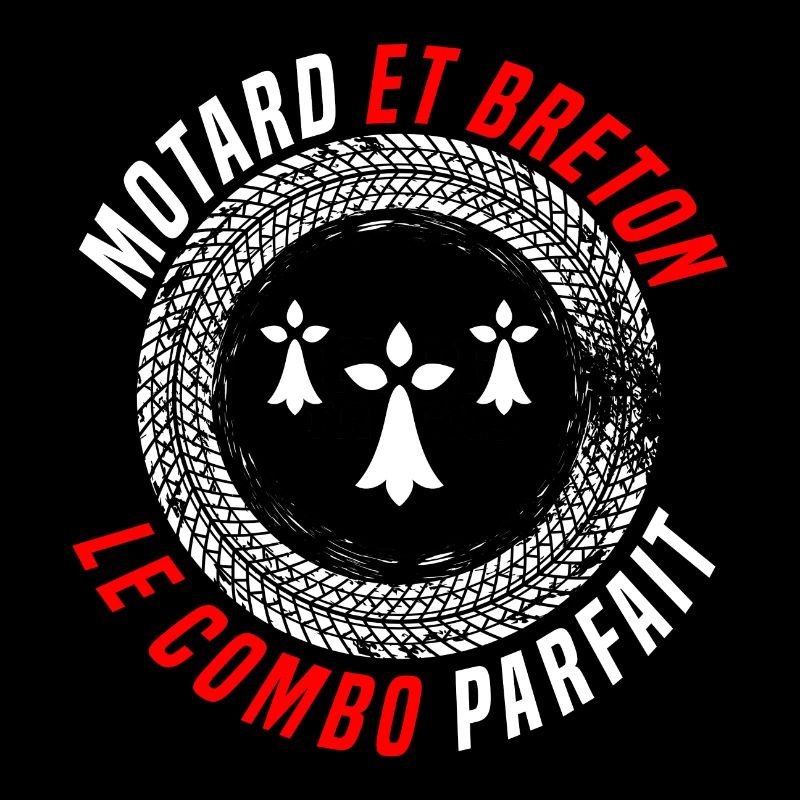 Motard et breton le combo parfait. Passion moto
