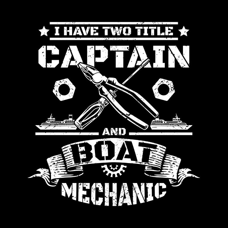 Capitaine et mécanicien de bateau