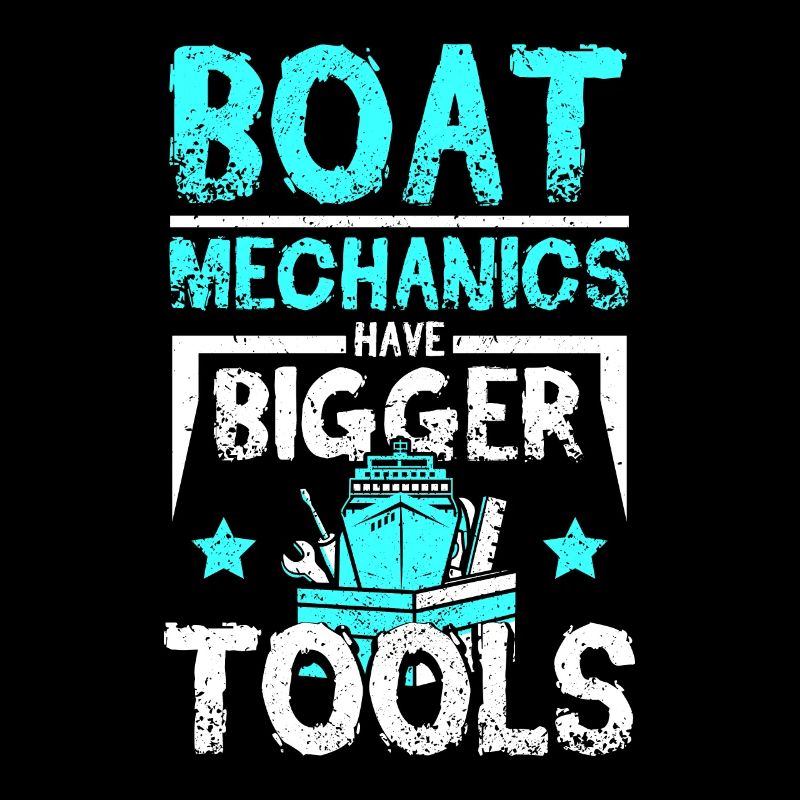 Les mécaniciens de bateaux ont des outils plus gros