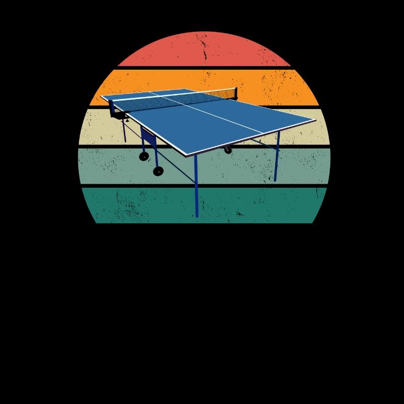 Joueur de tennis de table Tennis de table net spin servir