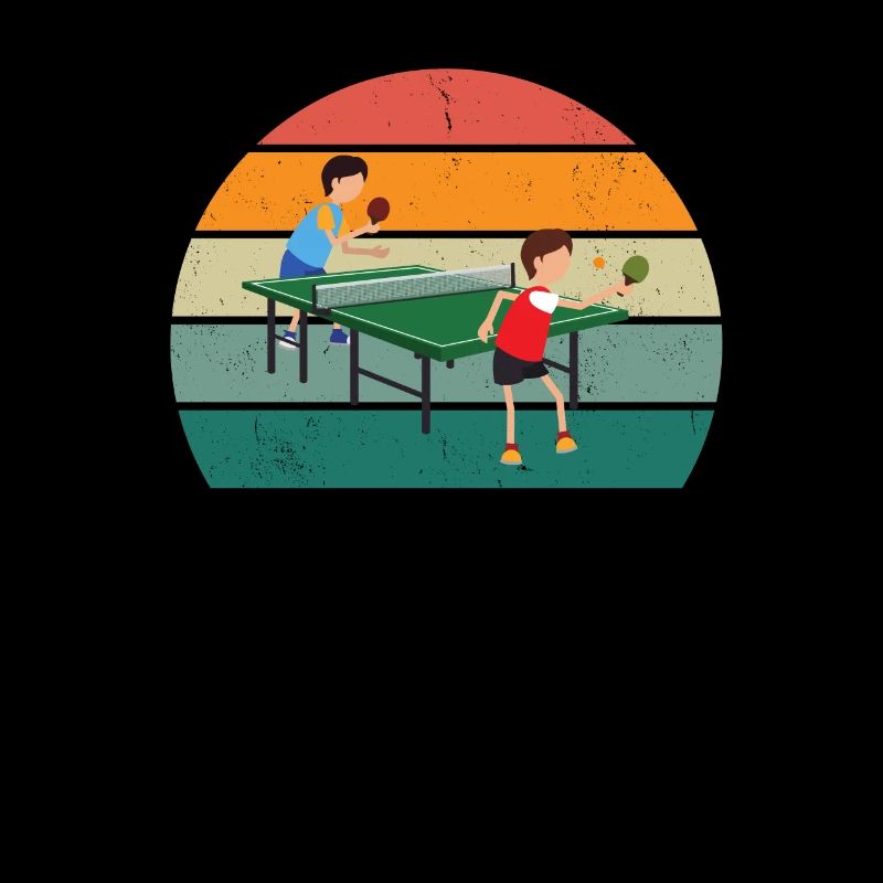 Joueur de tennis de table Tennis de table net spin servir