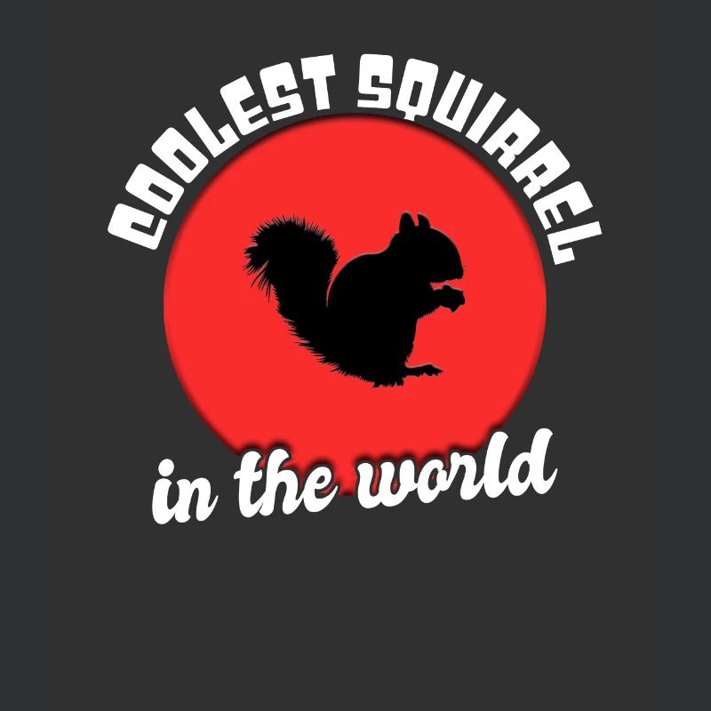 Cooles Eichhörnchen Spruch