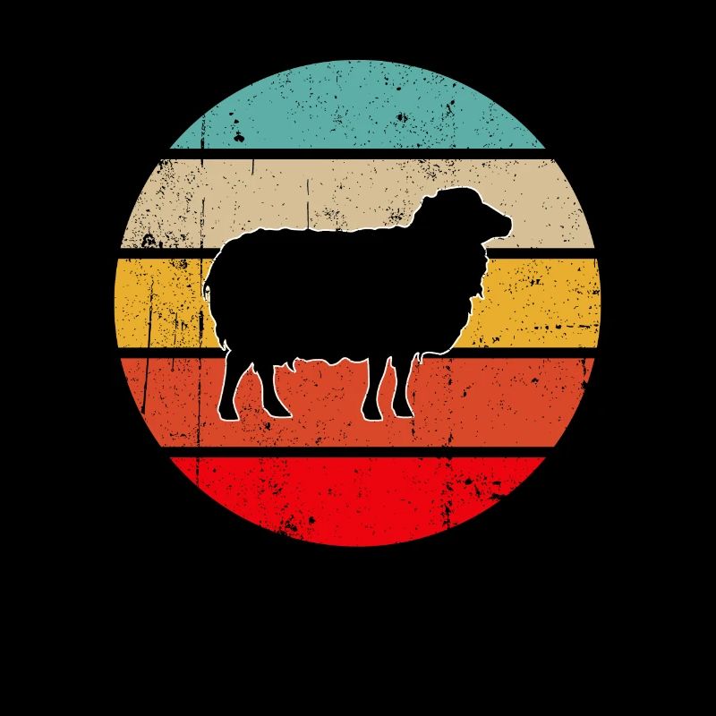 Schaf Retro