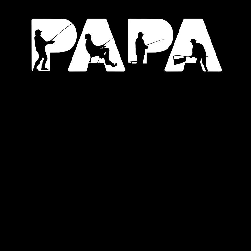 Chemise de papa de pêche, cadeaux de mari de pêche pour hommes