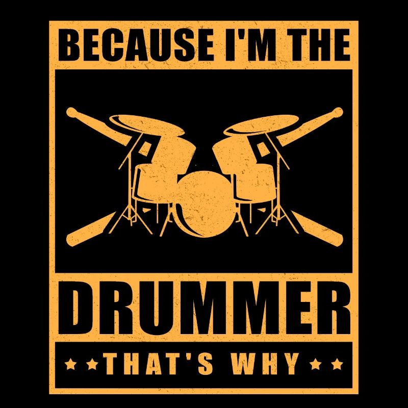 Schlagzeuger Schlagzeug Geschenk Drummer Trommler