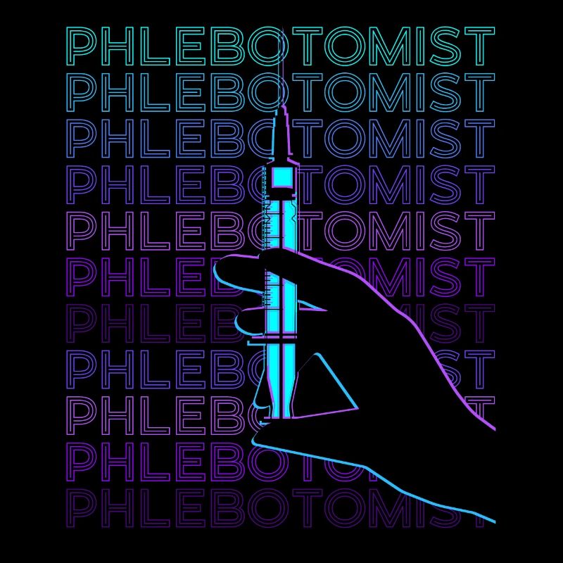 Phlebotomist Phlebotomie Retro