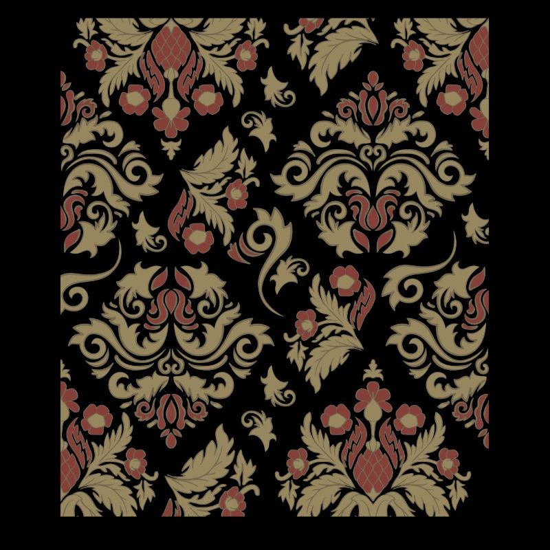 Baroque Aesthetic Pattern Old Vintage Grunge