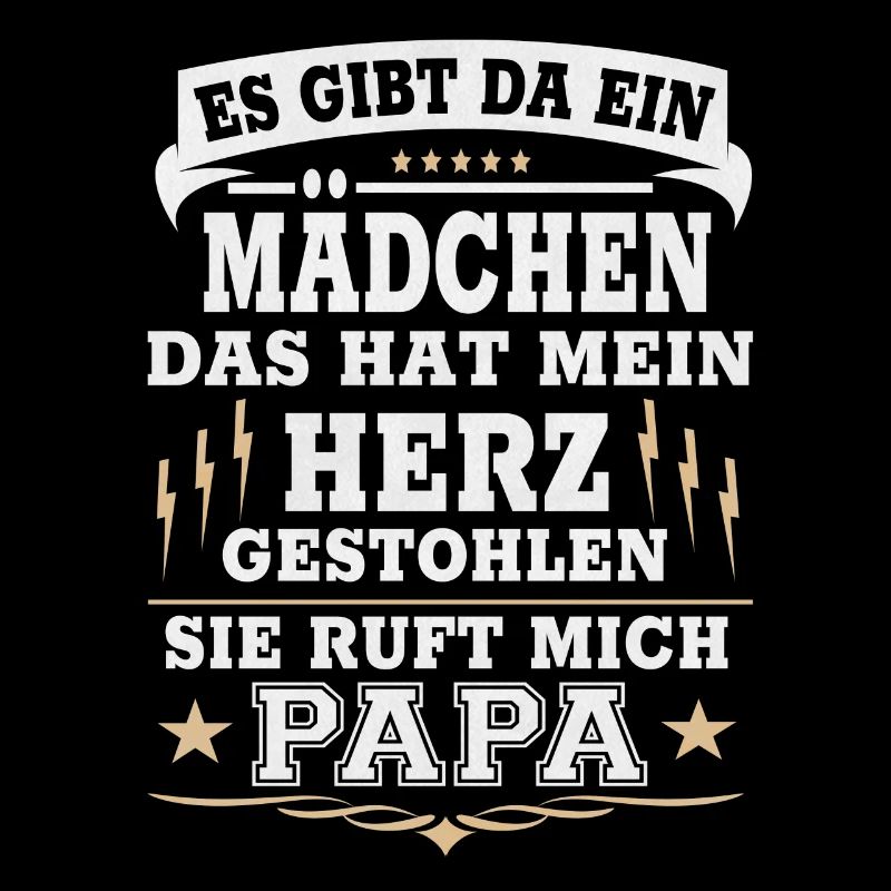 Stolzer Papa Tochter Da Gibt Es Ein Mädchen Herz