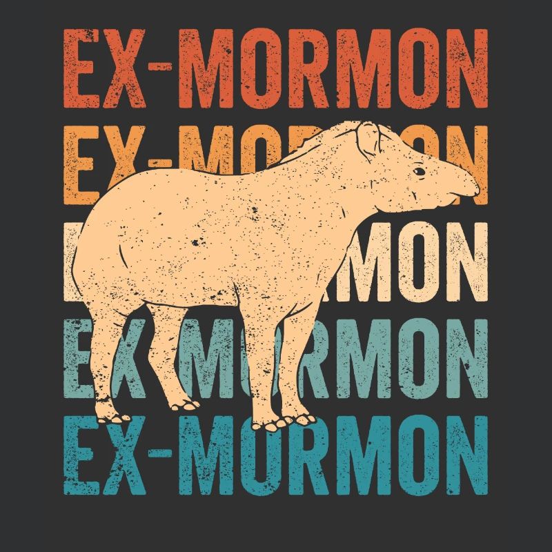 Ex Mormonen Tapir Pferd LDS Retro Exmo
