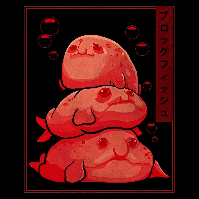 Soft Grunge Goth Blobfish