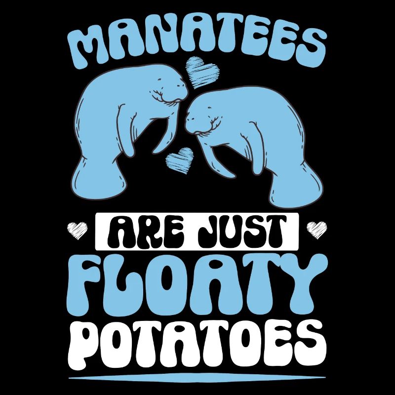 Manatees are simply floating potatoes Manatee