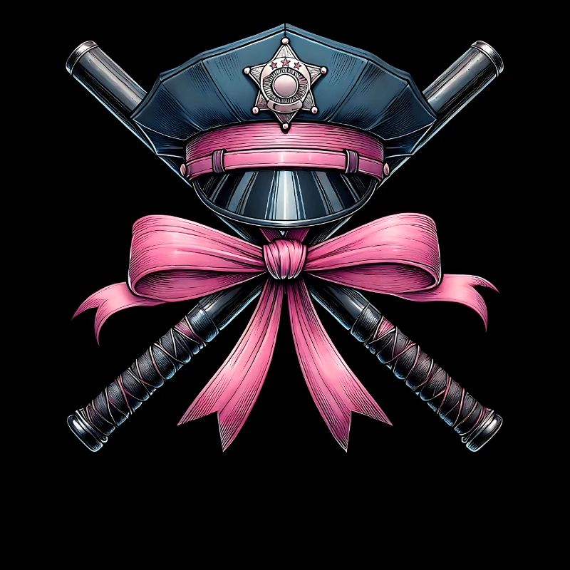 Coquette Bow Agent correctionnel Chapeau Bâton