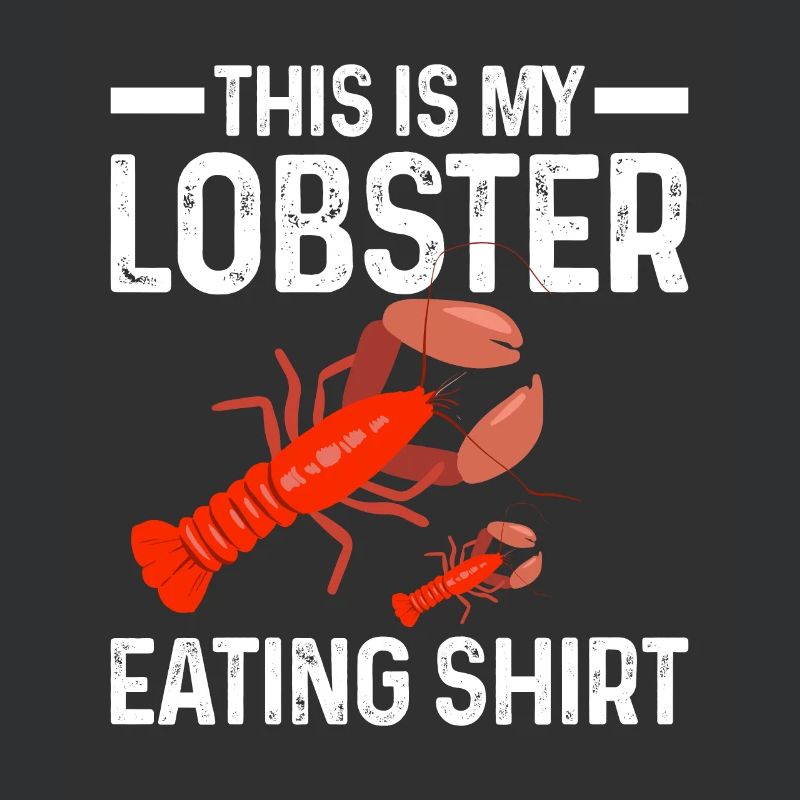 Lobsters eat seafood shellfish