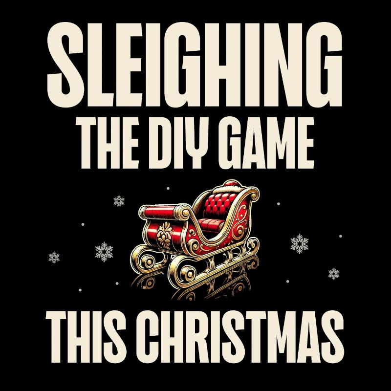 Faites Noël avec DIY Game Sleigh, Vacances