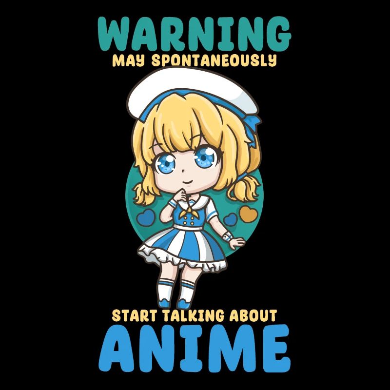 Warning May Spontaneously Start Talking Anime