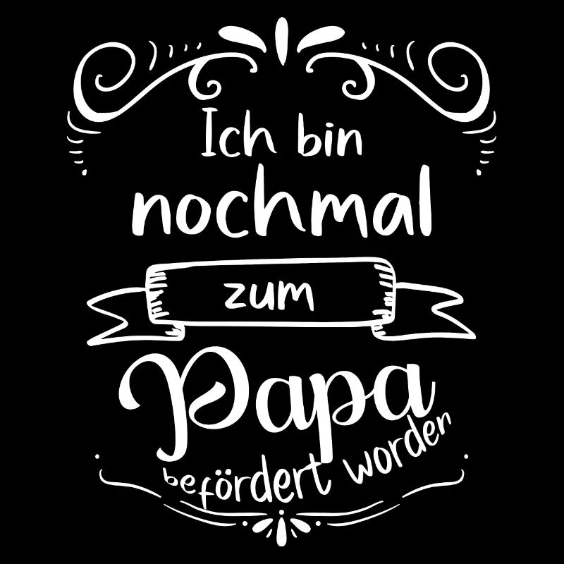 Papa Beförderung - Werdender Vater Geschenkidee