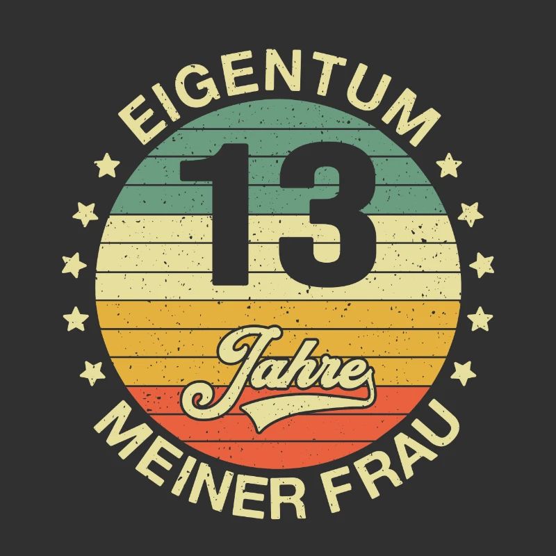 13 Hochzeitstag Spitzenhochzeit Ehemann Geschenk