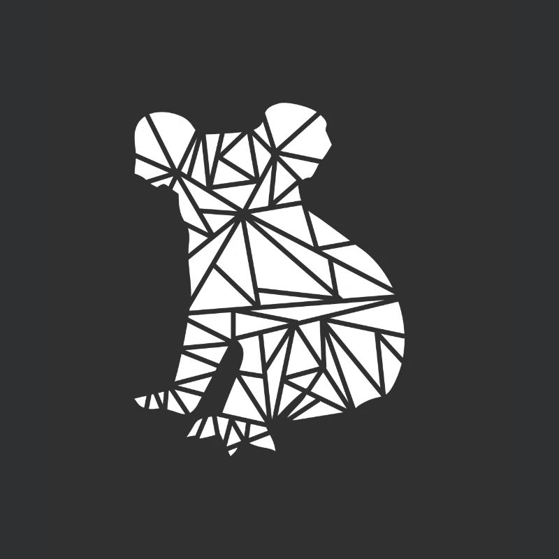 sitzender Koala