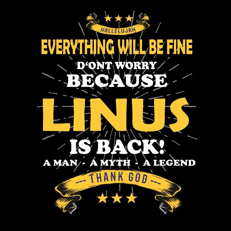 Everything will be fine Linus Is back