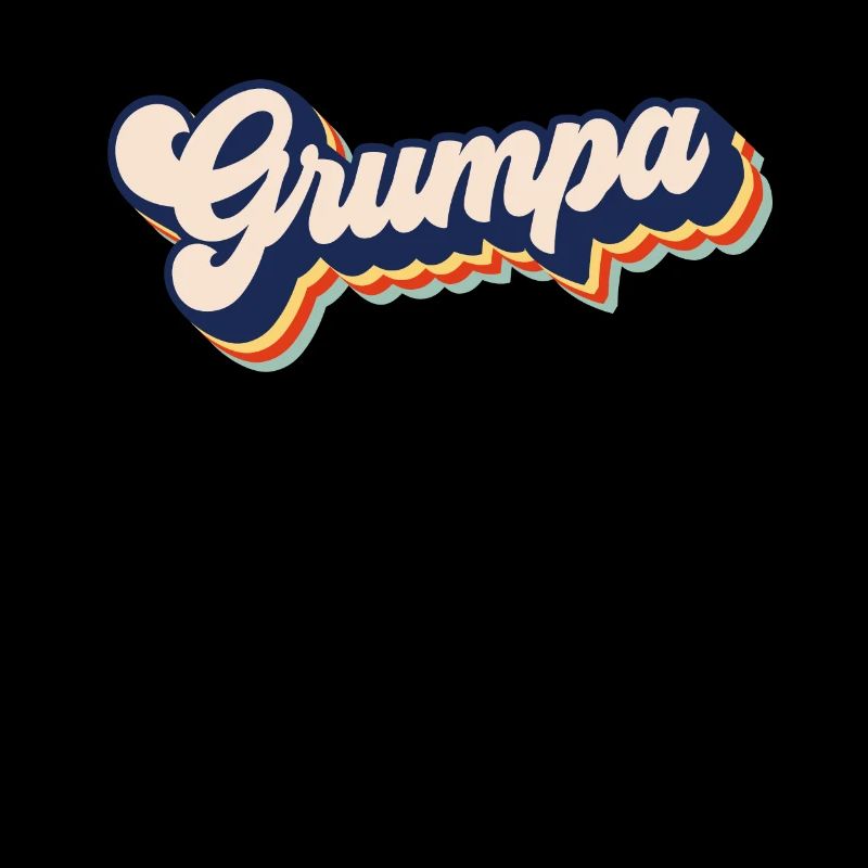 Grumpa Lustiger Opa-Vatertags-Grumpa