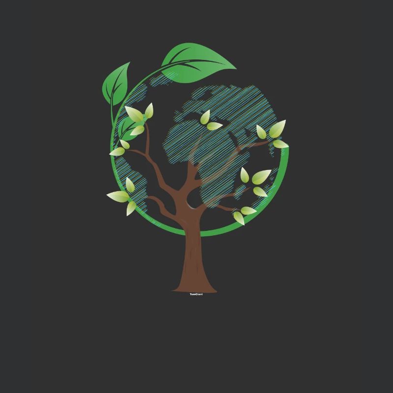 Earth Tree Globe Moeder Natuur Omgeving Forest