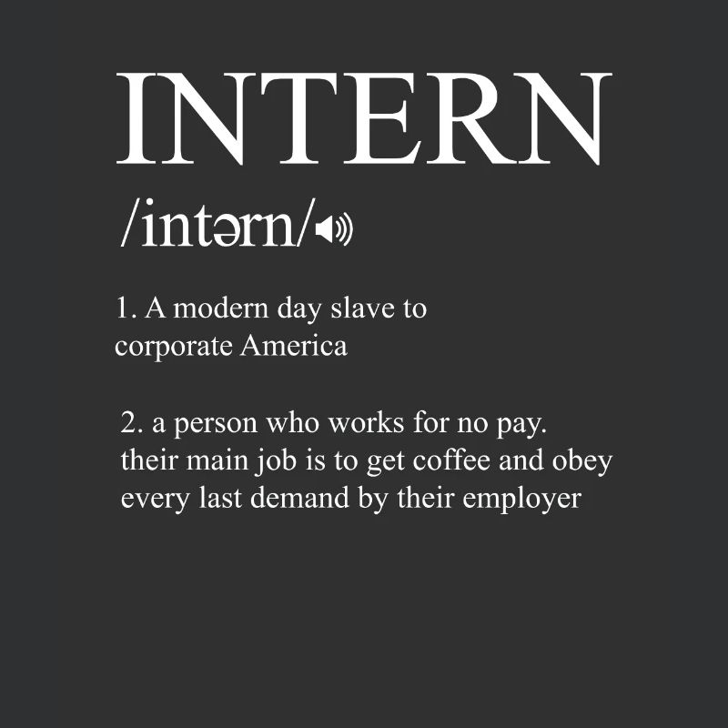 Intern Definition Internship Job Assistant Gift