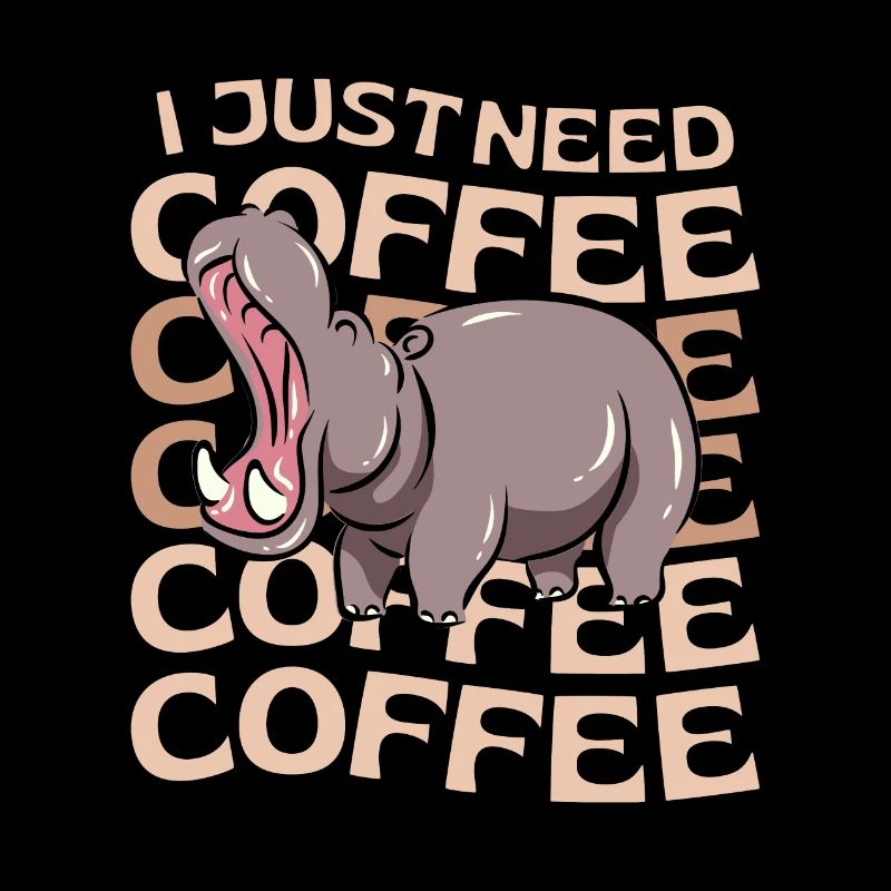 Hippo Coffee Hippopotamus Cafe Hippopotamus