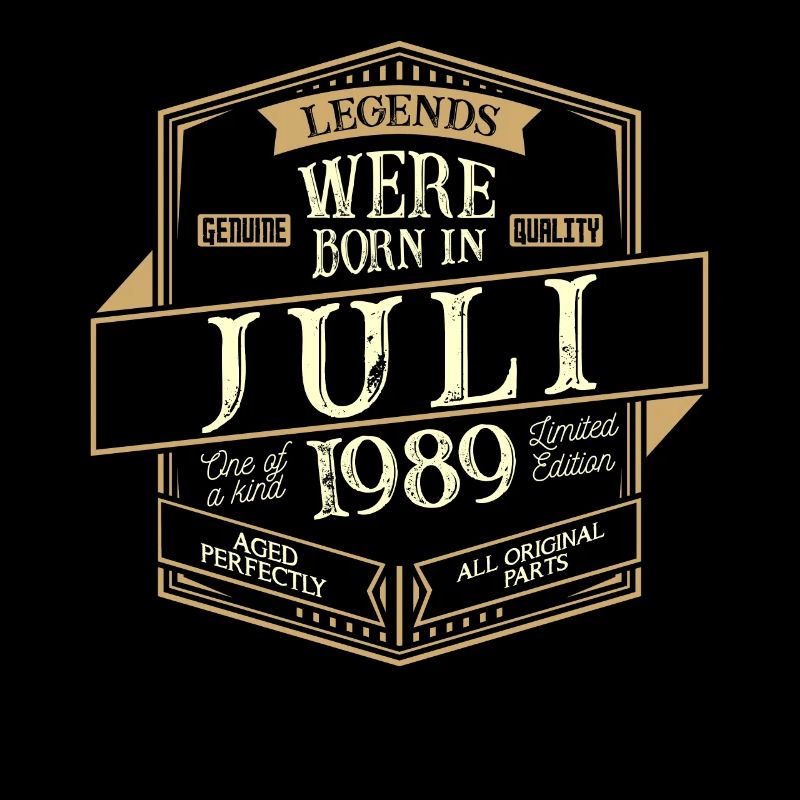 Juli 1989 Geburtstag Mann