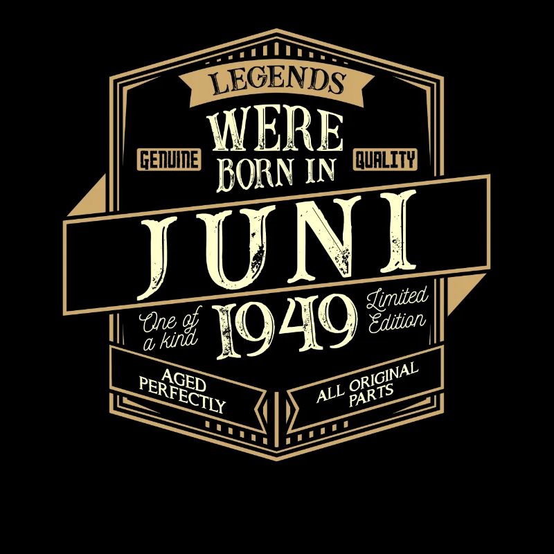 Juni 1949 Geburtstag Mann
