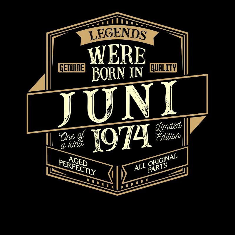 Juni 1974 Geburtstag Mann