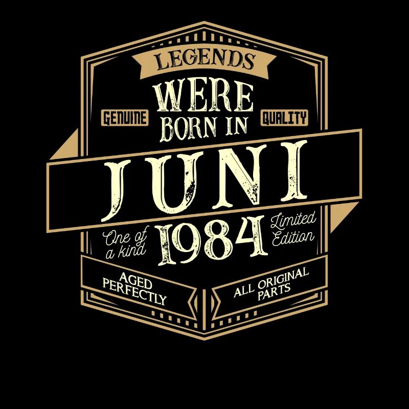 Juni 1984 Geburtstag Mann