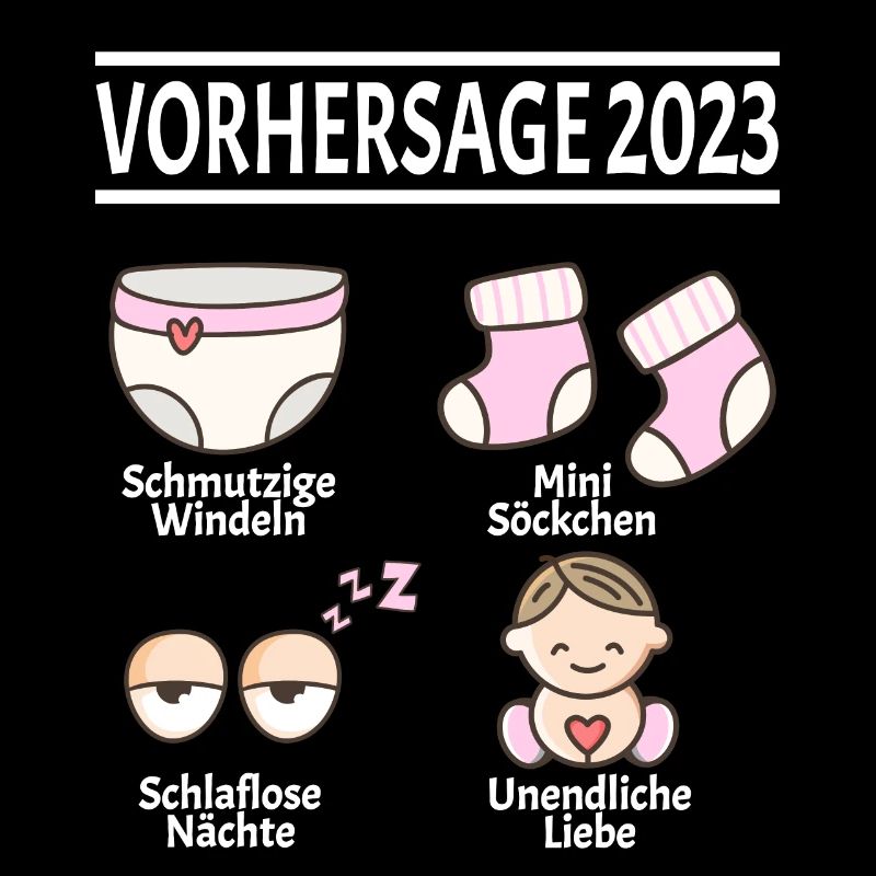 Werdende Eltern Vorhersage 2023 Schwanger für