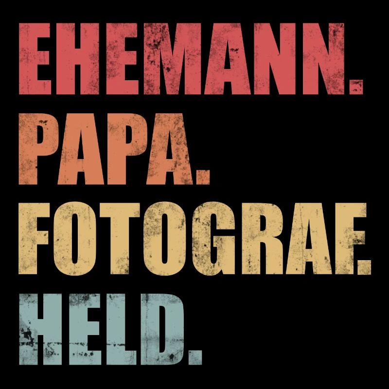 Fotograf Ehemann Papa Held Vintage Geschenk