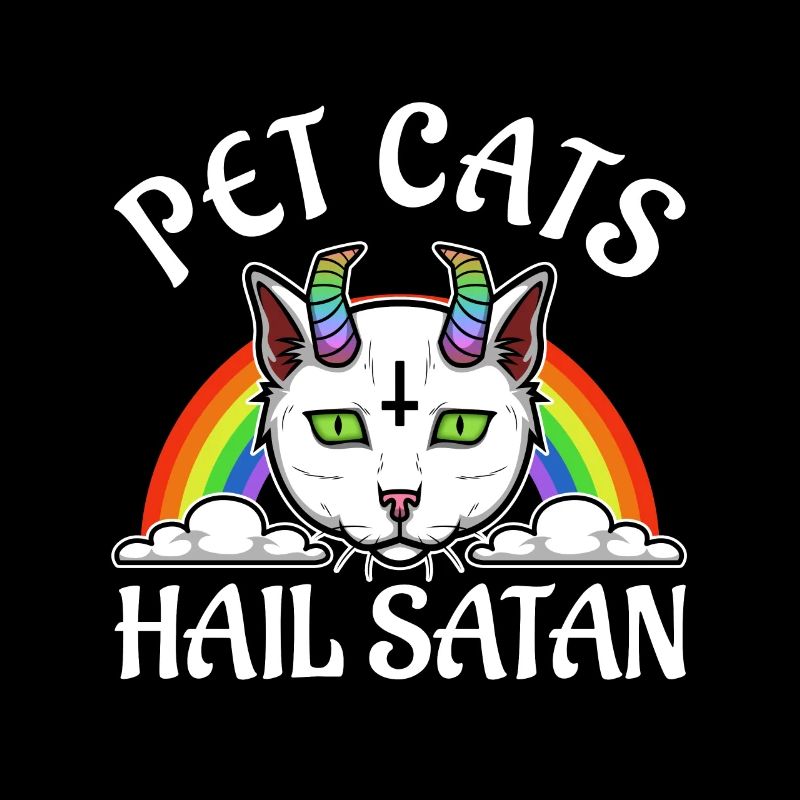 Pet Cats Hail Satan