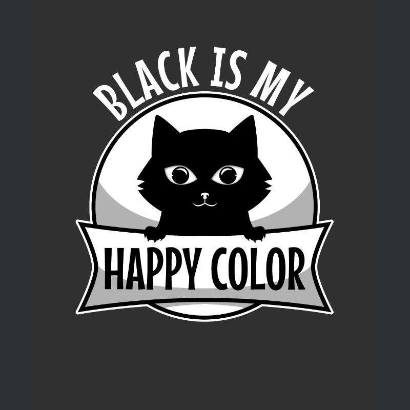 Le noir est ma couleur heureuse