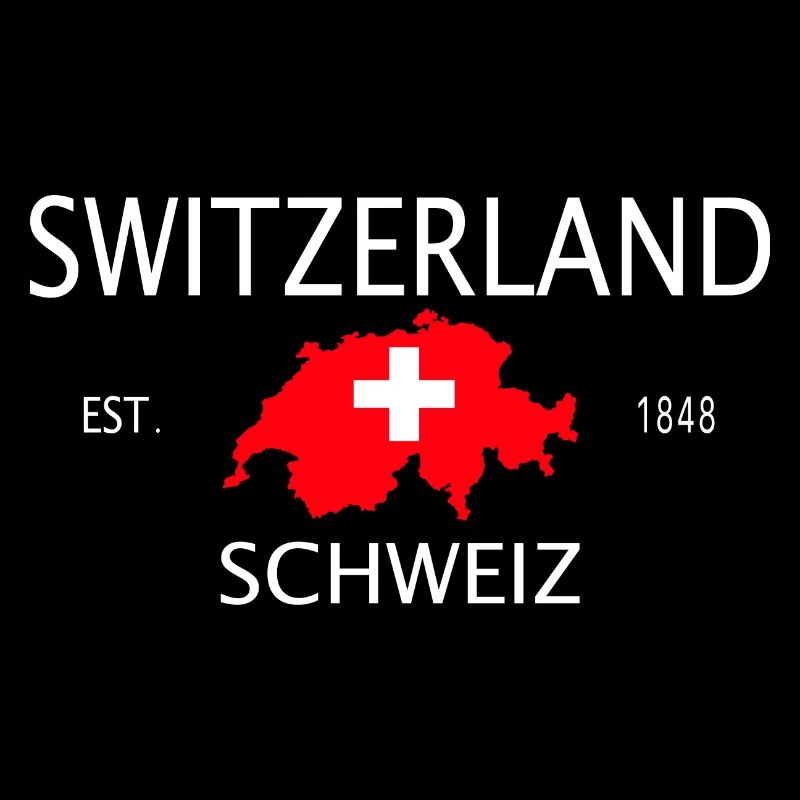 Schweiz T-shirt Geschenkidee