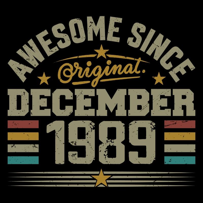 December 1989 - December 1989 Birthday Gift