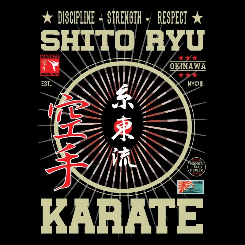 Shito Ryu Karate Okinawa Design