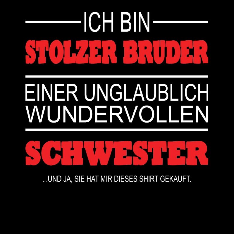 Bruder Geschenkidee Geschwister