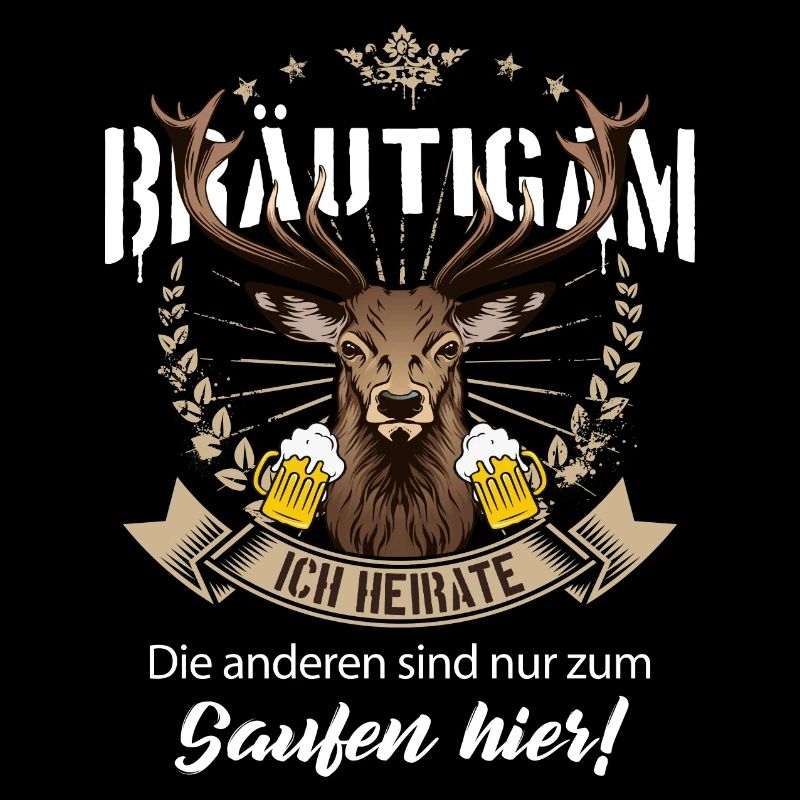 Bräutigam JGA Junggesellenabschied Hirsch Bayern