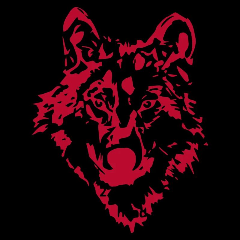Dessin d’animal loup