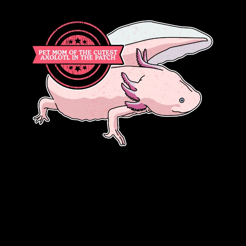 Axolotl Maman à queue amphibien Axolotls Cadeau