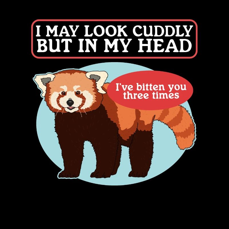Panda roux Panda roux | Cadeau Pandas Rouges