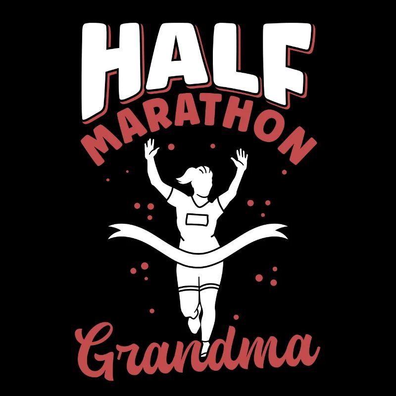 Halbmarathon Oma Halb-Marathon Geschenk